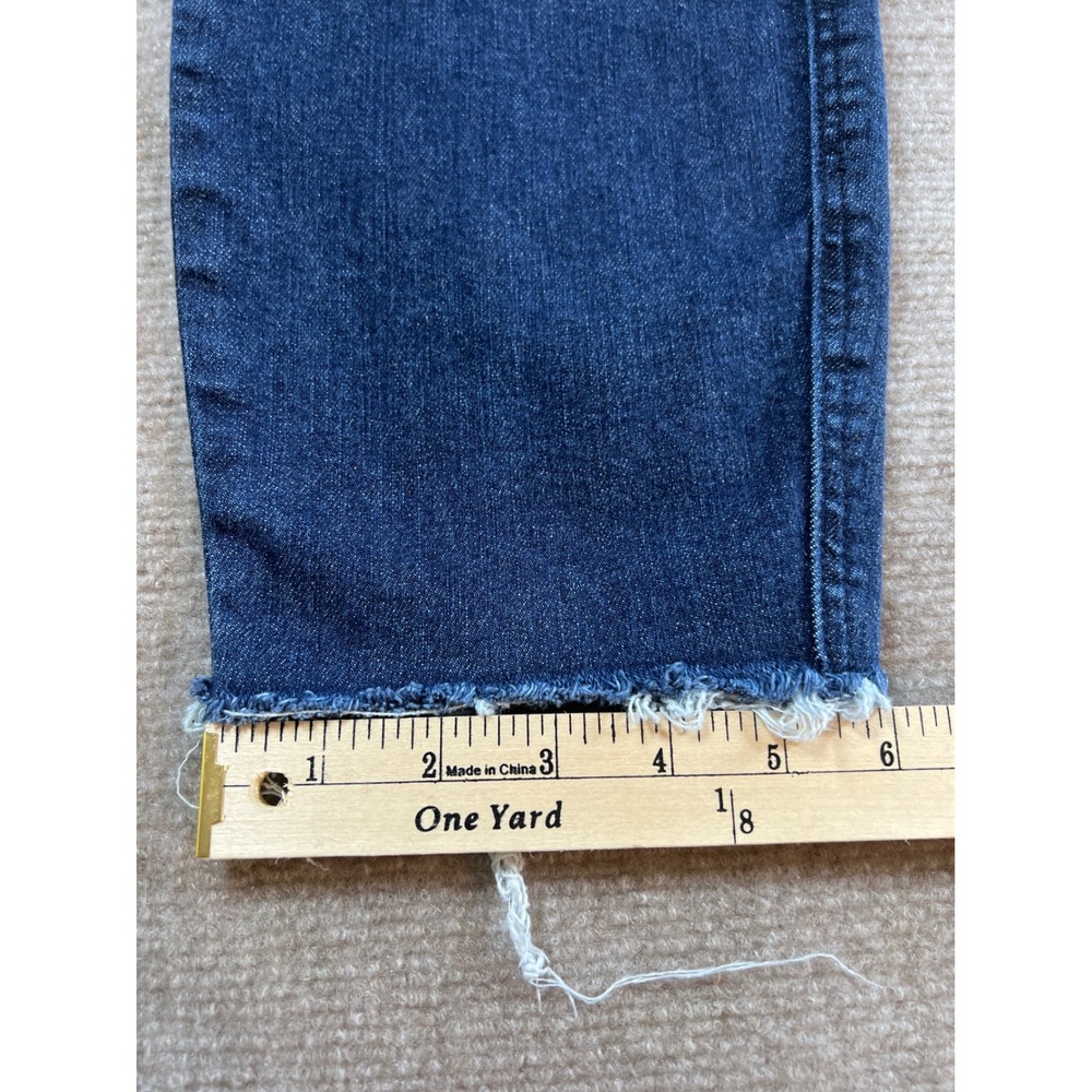 Judy Blue 20W Dark Wash High Rise Raw Hem Skinny Jeans JB88703 DK - Picture 10 of 10